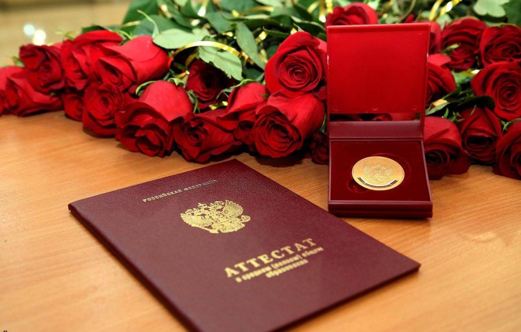 Вручение аттестатов