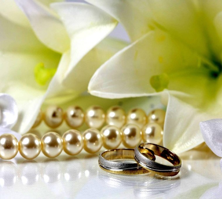 Жемчуг на свадьбу