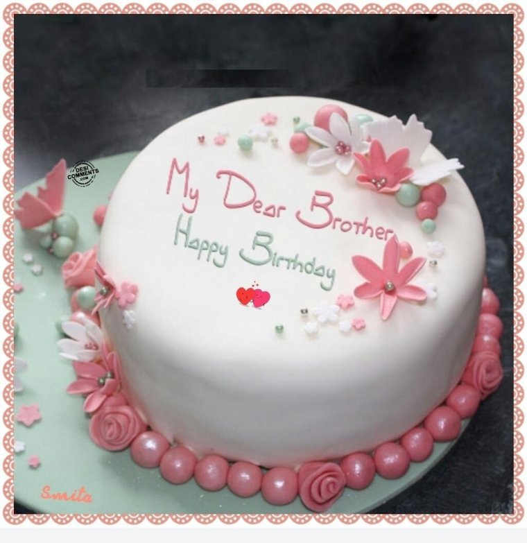 Торт с днем рождения Юлечка