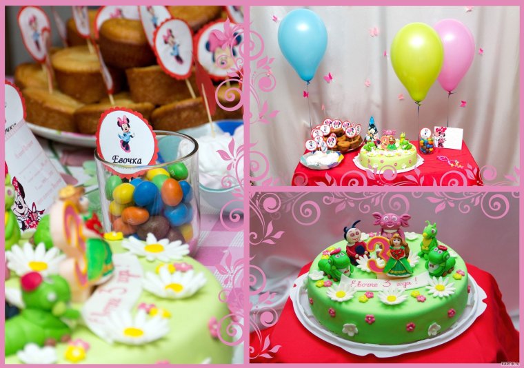 С днём рождения 3 года девочке