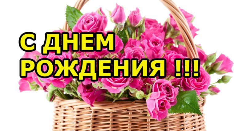 Поздравляю с днём рождения