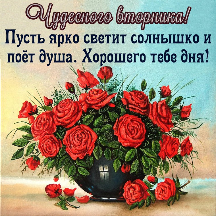 Пожелания с добрым утром вторника