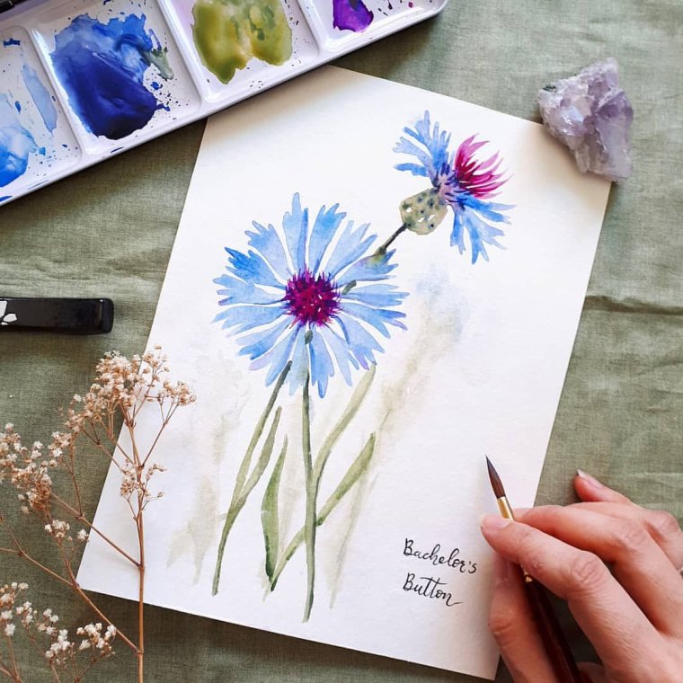 Акварельные открытки