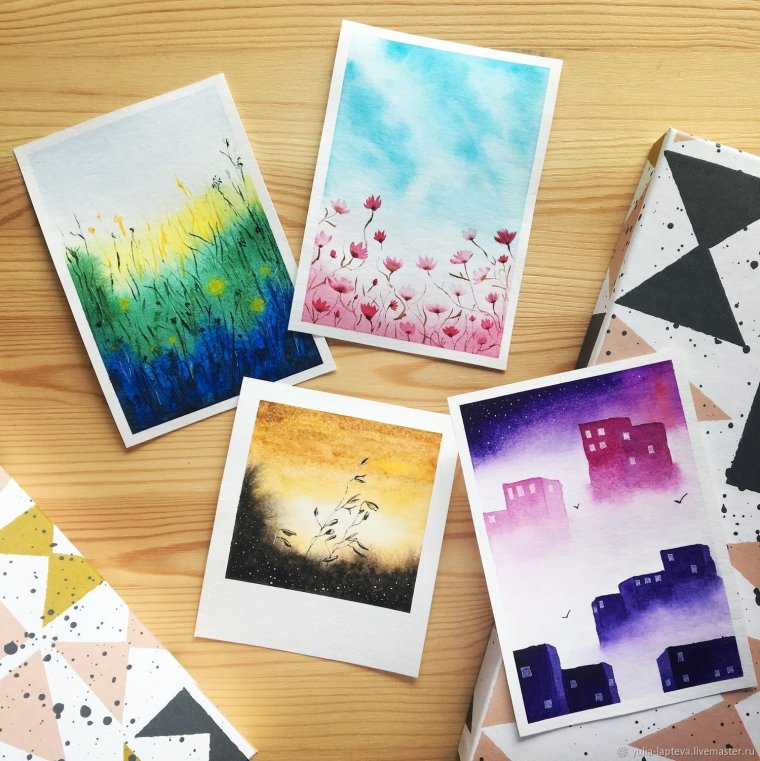 Рисунок акварелью из фото pdf