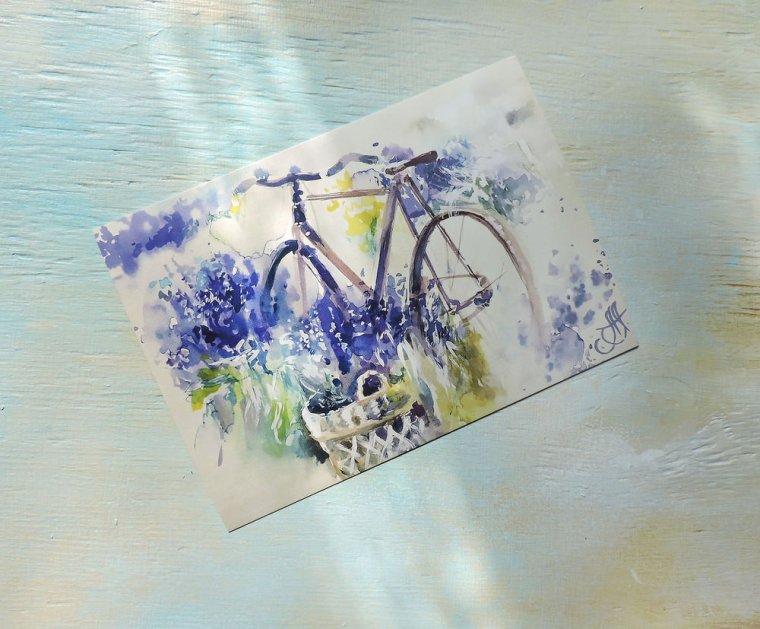 Акварельные открытки