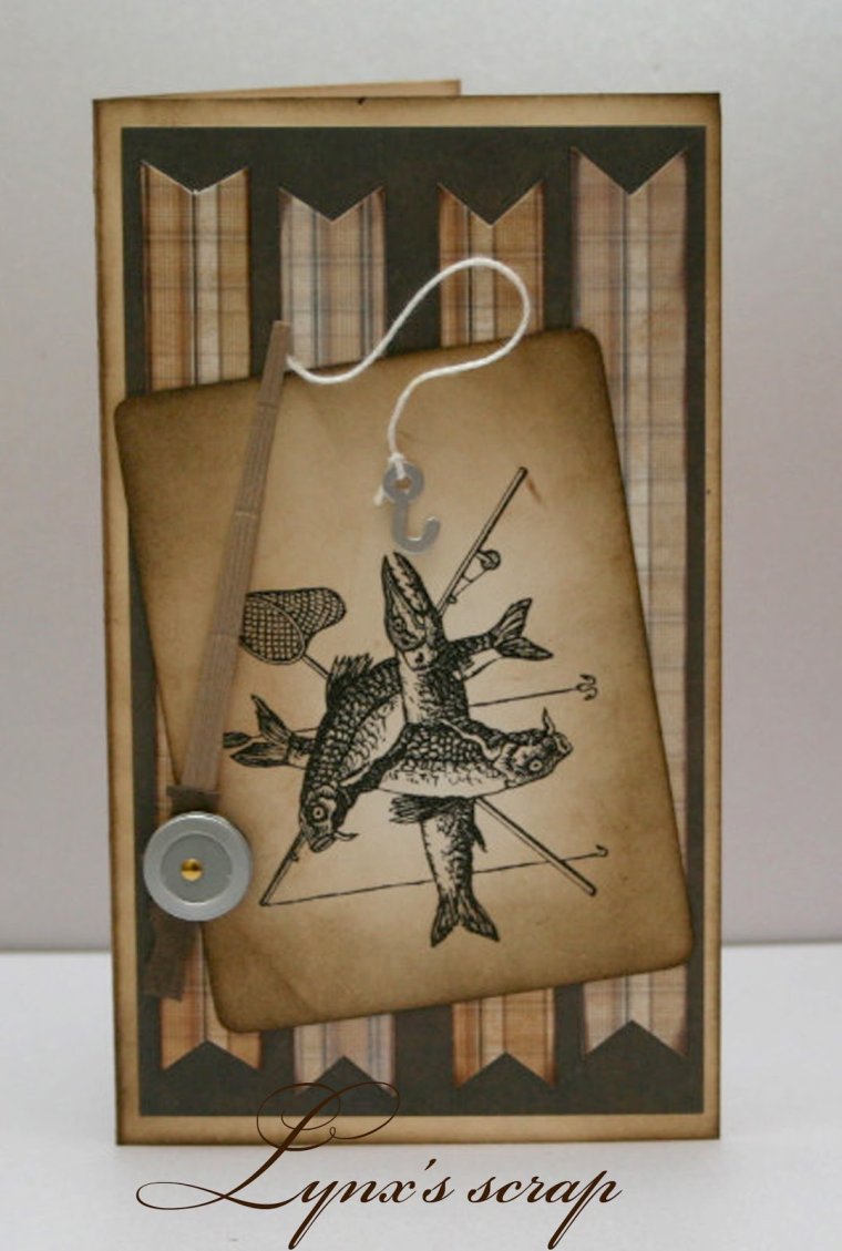 Торт для рыбака