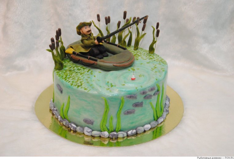 Торты для рыбаков