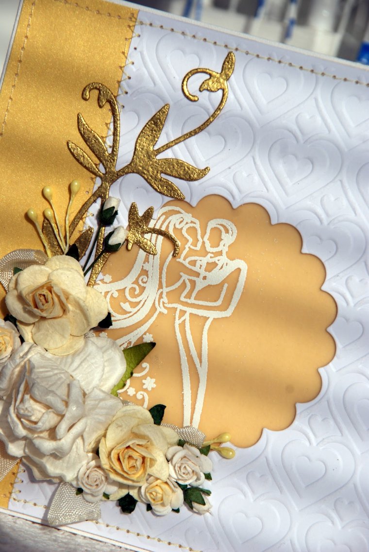 Золотая свадьба открытки поздравления