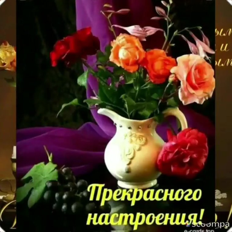 Цветы вечер