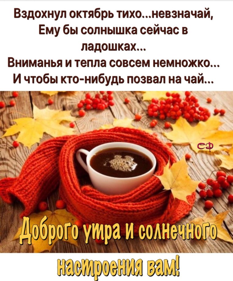 Теплого осеннего дня