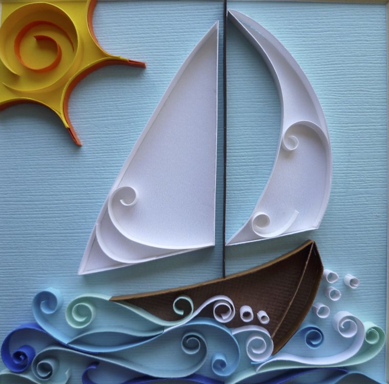 Детали корабля для аппликации