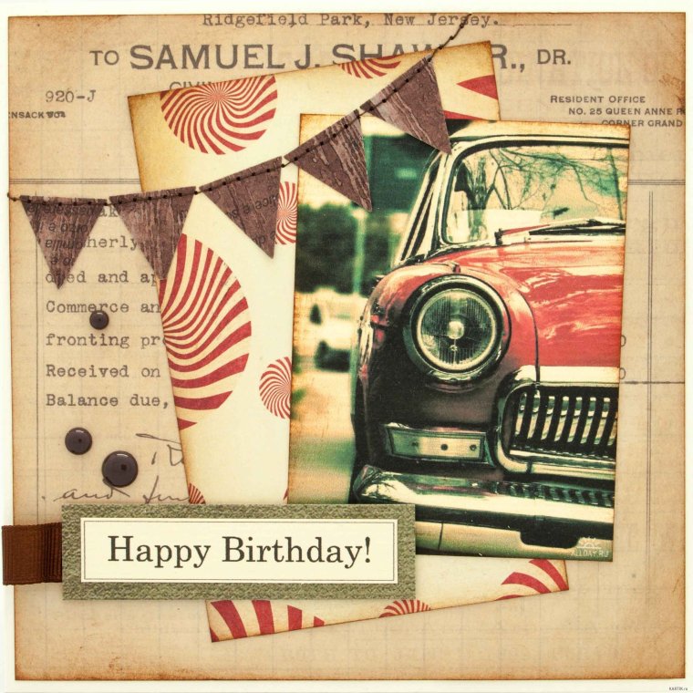 Открытки с ретро автомобилями