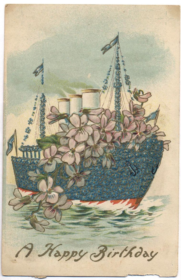 Ретро открытки с днем рождения мужчине