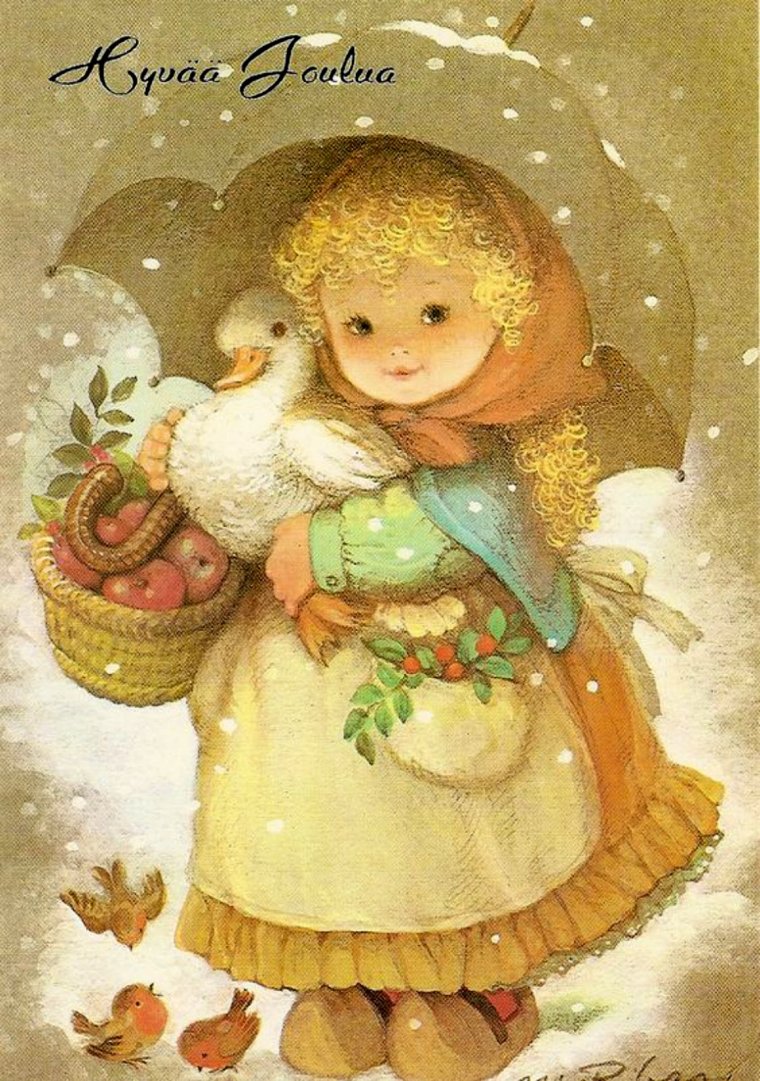 Старинные открытки с днем ангела