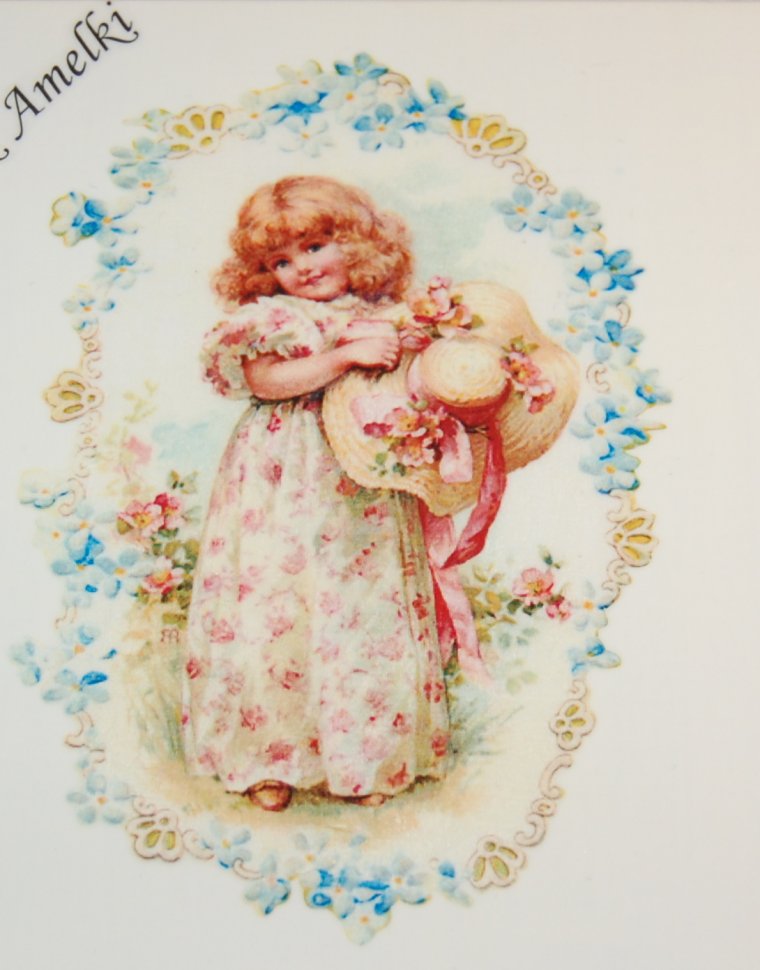 Старинные открытки с днем ангела