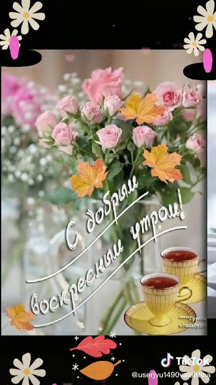 С добрым летним утром воскресенья