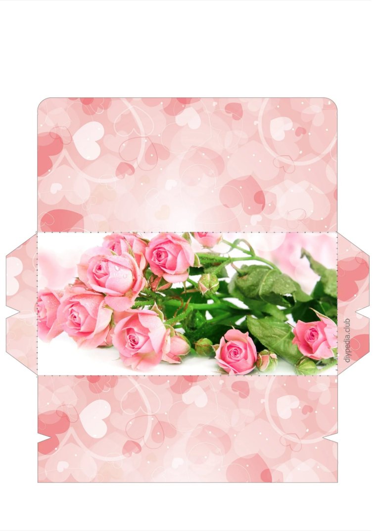 Поздравительные конверты для печати