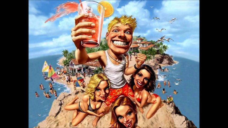 Вечеринка карикатура