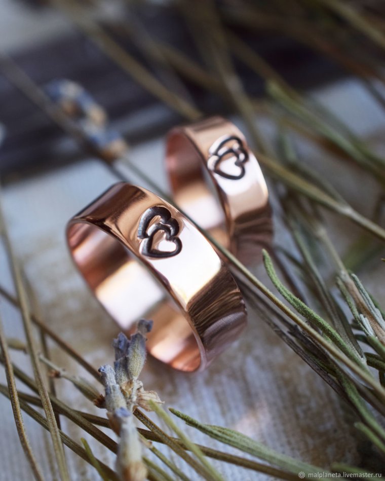 Медаль на розовую свадьбу