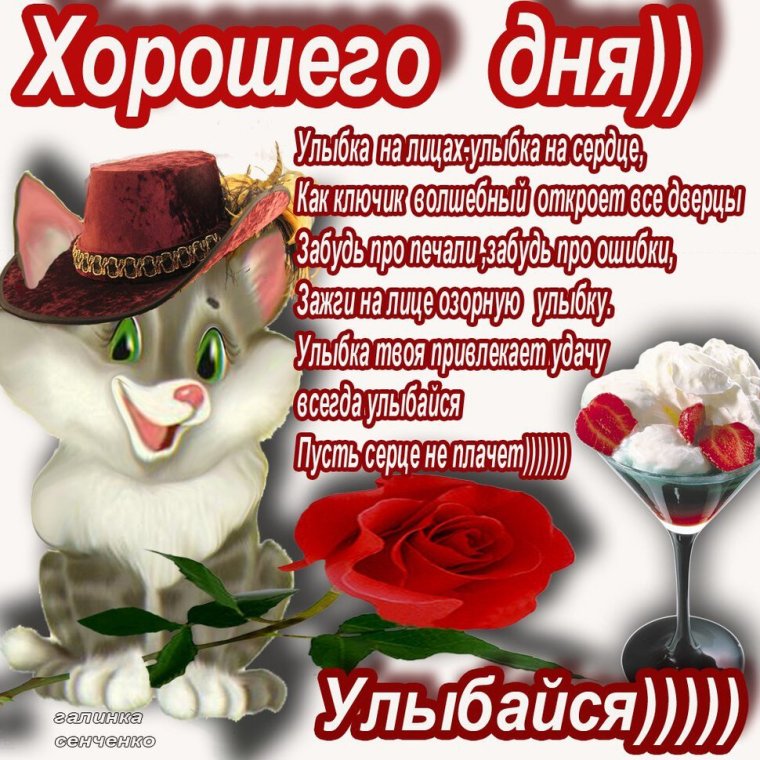 Хорошего дня открытки красивые