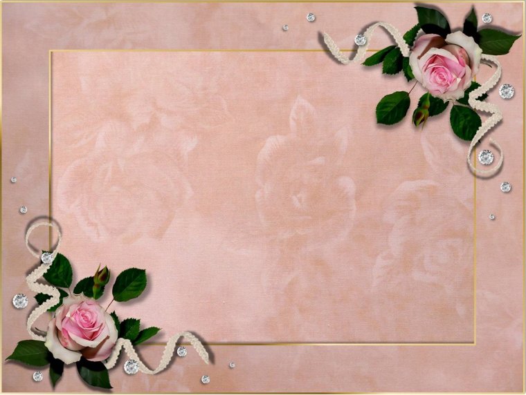 Цветочная рамка