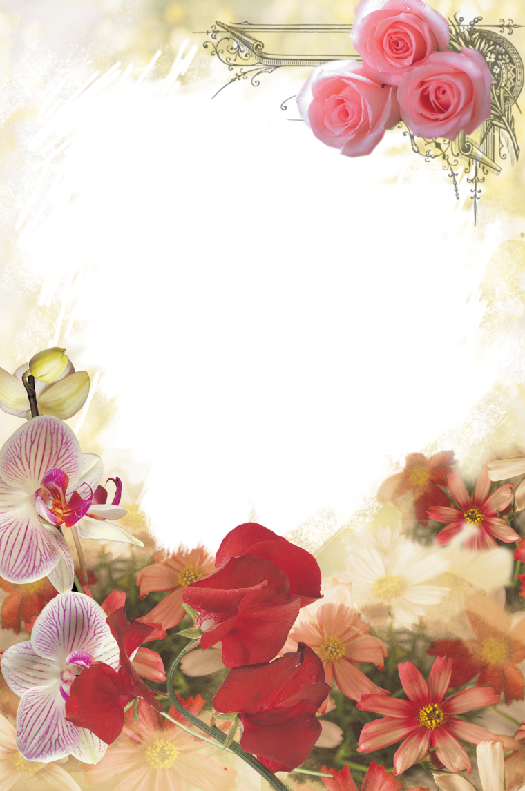 Рамка розы