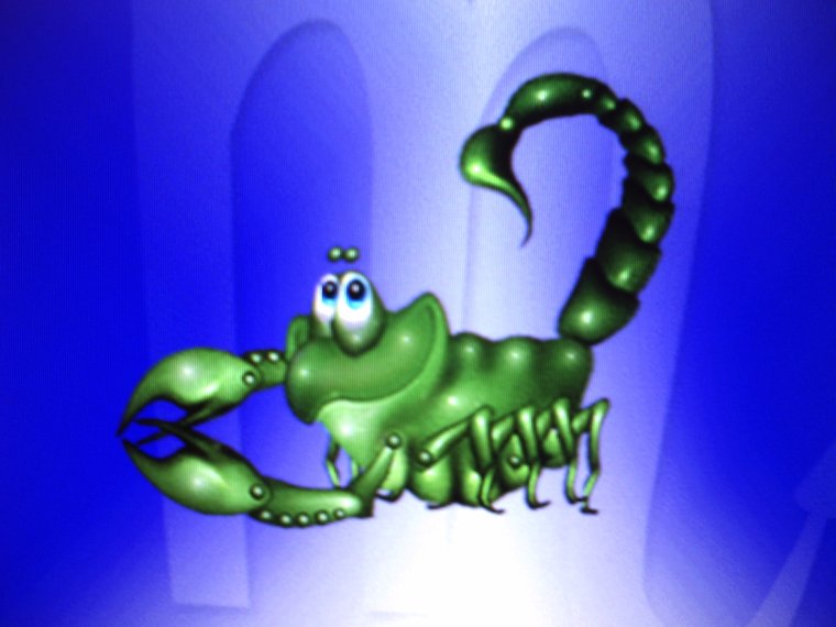 Прикольный скорпиончик