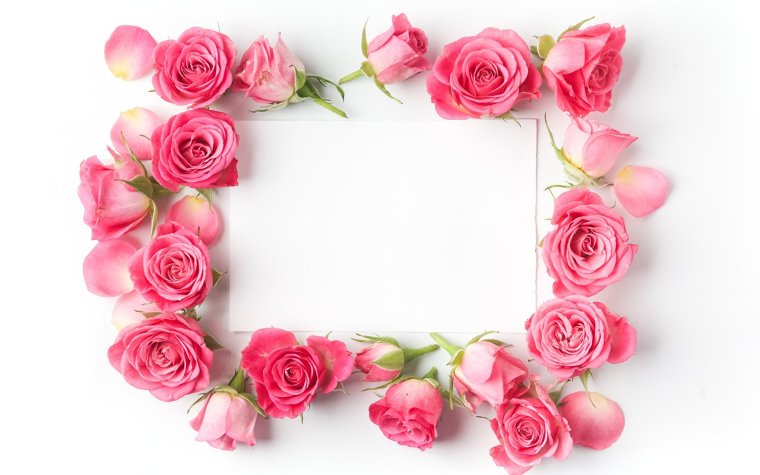 Рамка из цветов
