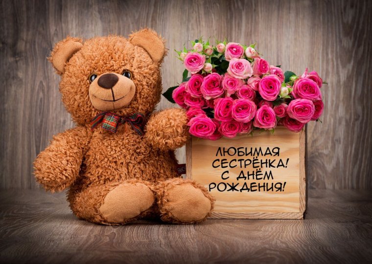 С днём рождения сестрёнка