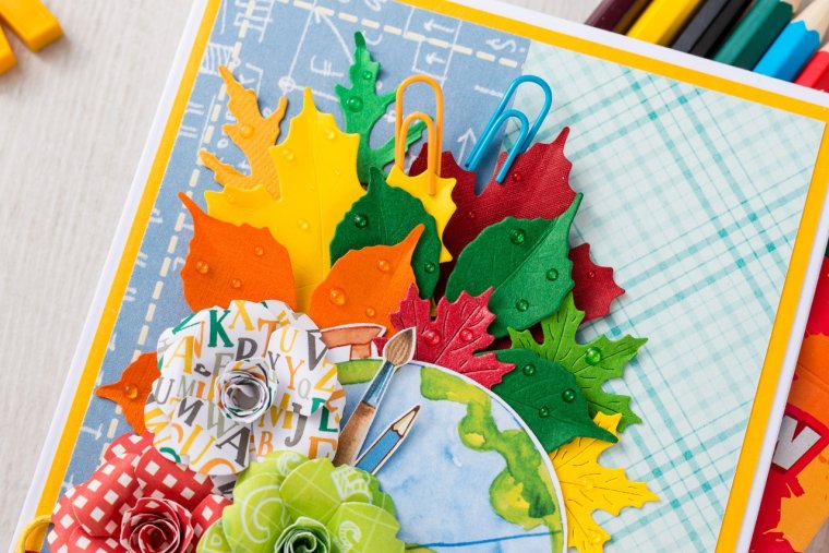 Открытка для учителя