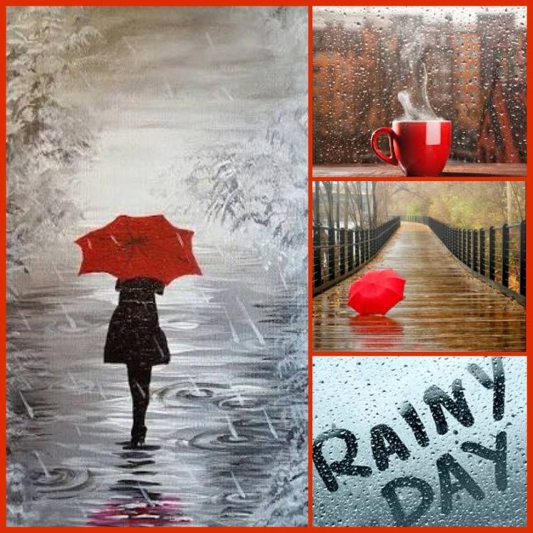 С добрым утром в дождливый день