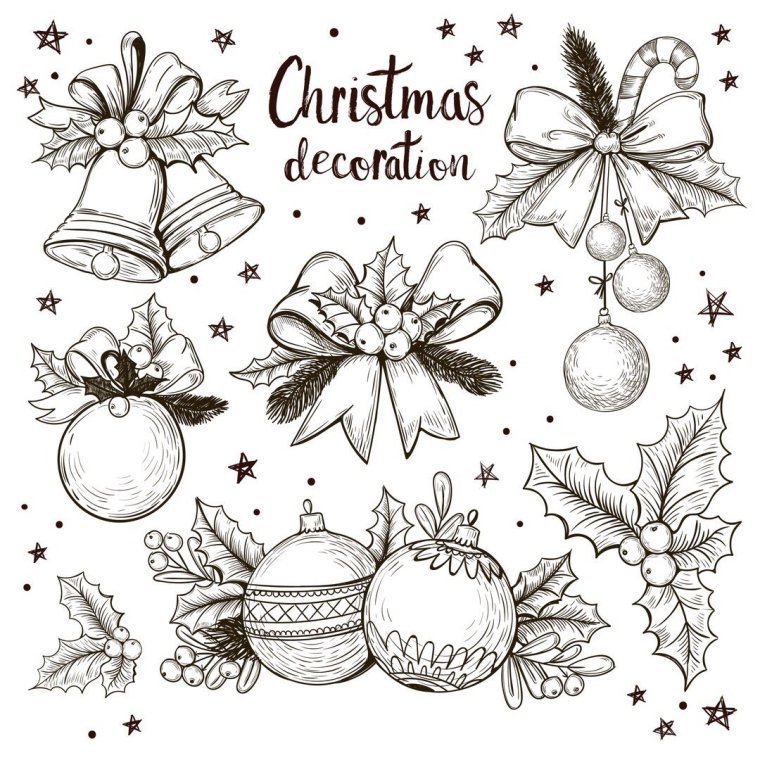 Новогодние Наброски