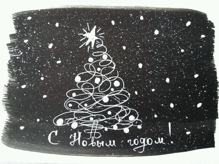 Новогодний венок раскраска