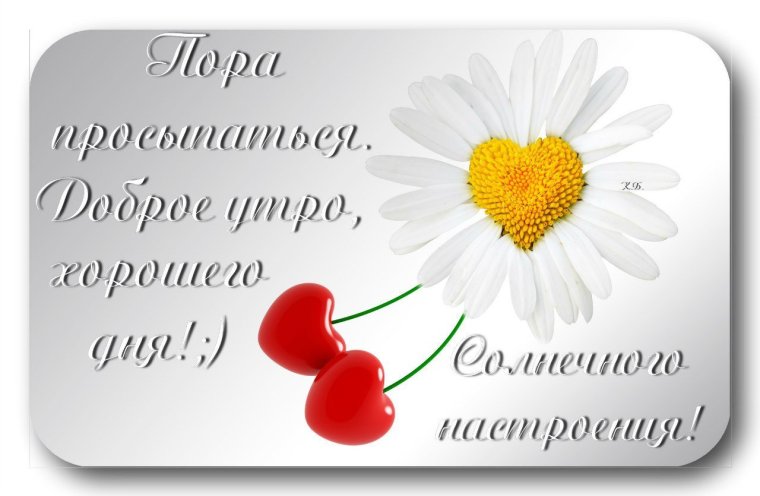 Пожелания с добрым утром смс
