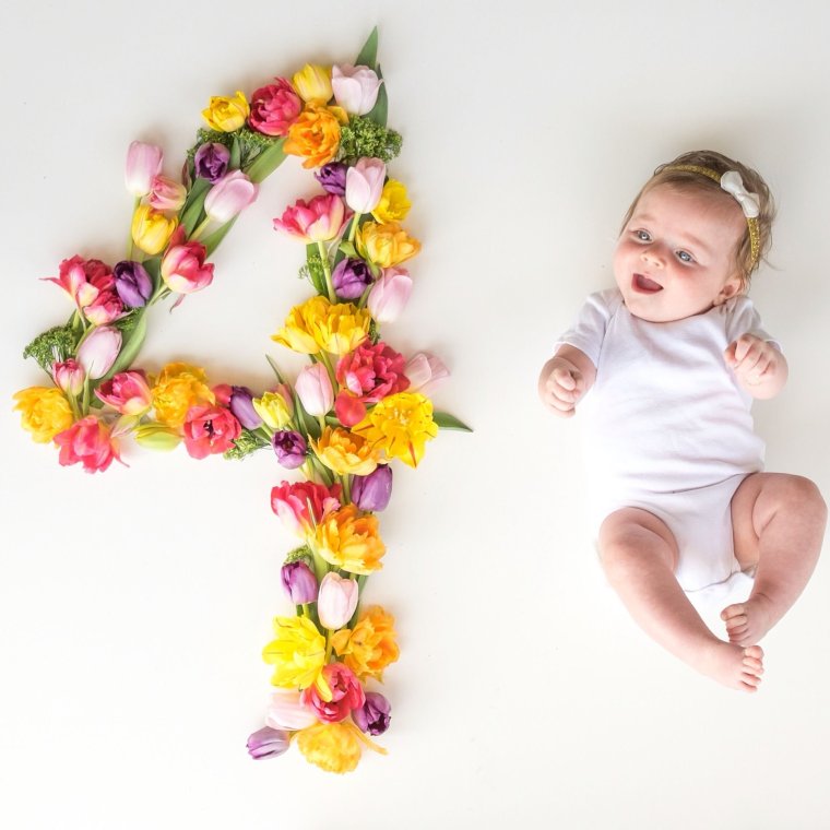 10 Месяцев ребенку открытки