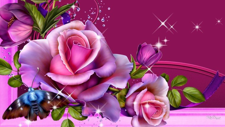 С днём рождения женщине