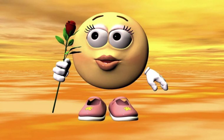 Открытки смайлики