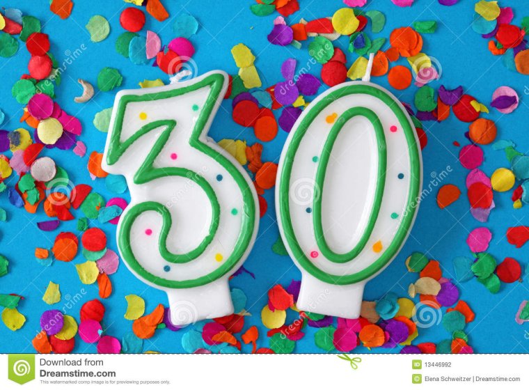 С днём рождения 30 лет