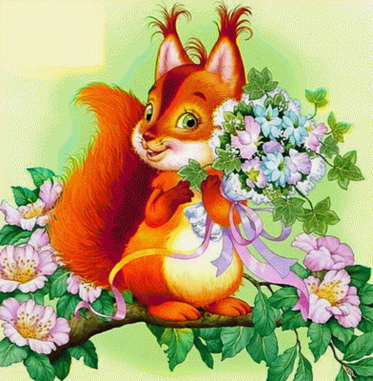 Открытки с белочкой