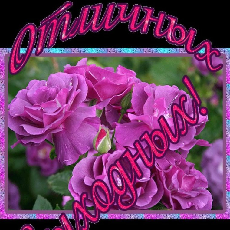 Приятных выходных открытки