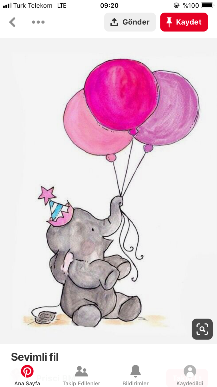 Рисунок на день рождения