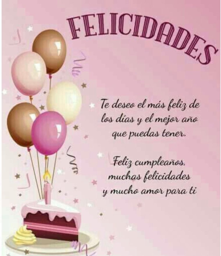 Feliz cumpleaños поздравления