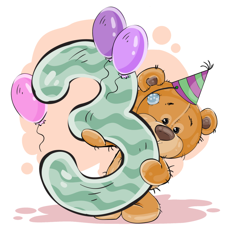 С днём рождения Медвежонок