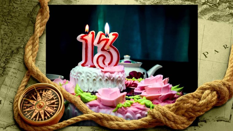 С днём рождения внученька 13 лет