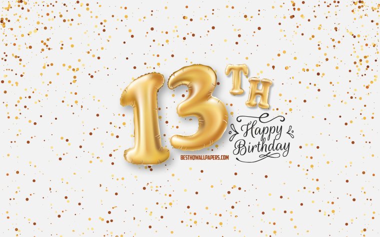 Тортик на день рождения 13 лет