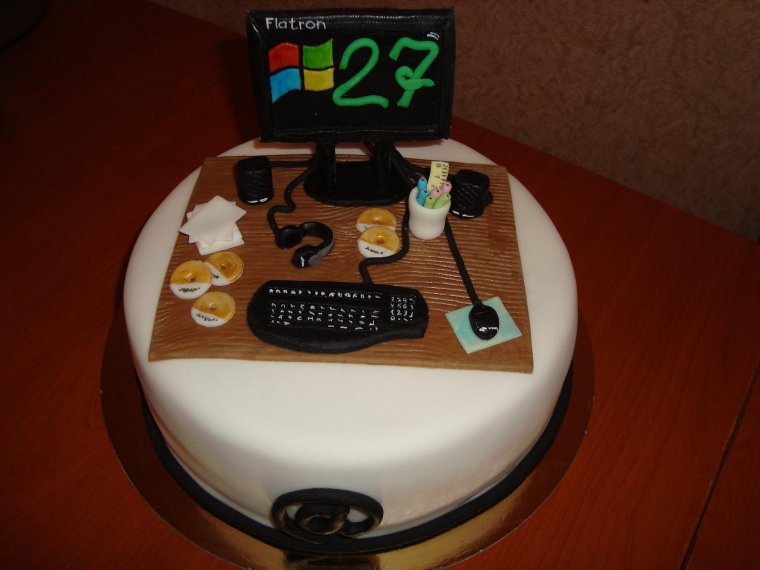 Торт компьютерщику
