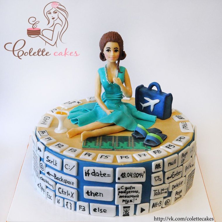 Торт ноутбук