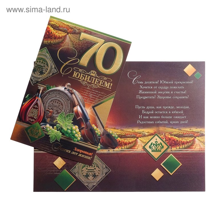 Медаль "с юбилеем 70"