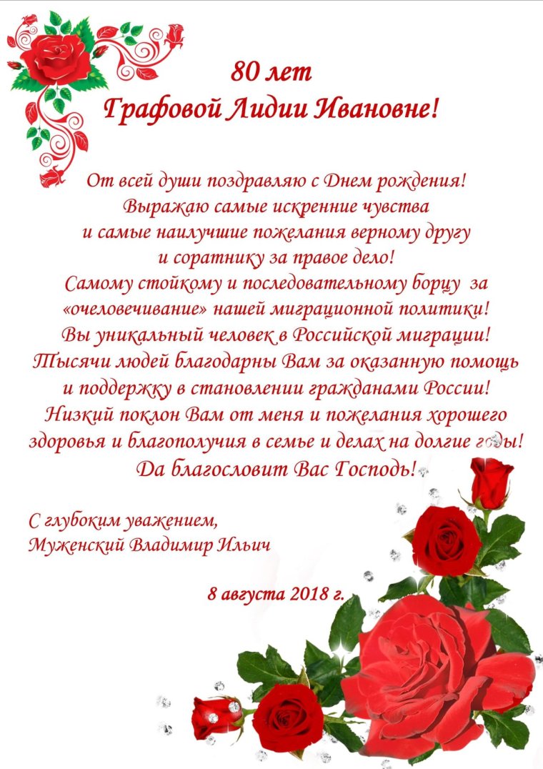 Поздравить любу с днем рождения