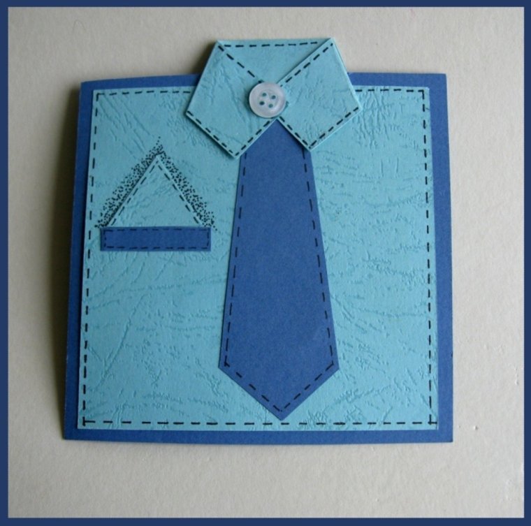 Подарок для папы рубашка с галстуком